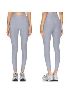 BEYOND YOGA Spacedye At Your Leisure High Waisted Midi Legging Gray